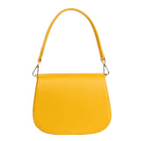 Borsa in Vera Pelle Angelina Giallo - ISKIA That's Vera Italia 