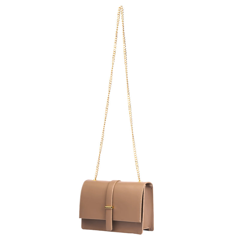 Borsa in Vera pelle Audrey Taupe - ISKIA That's Vera Italia