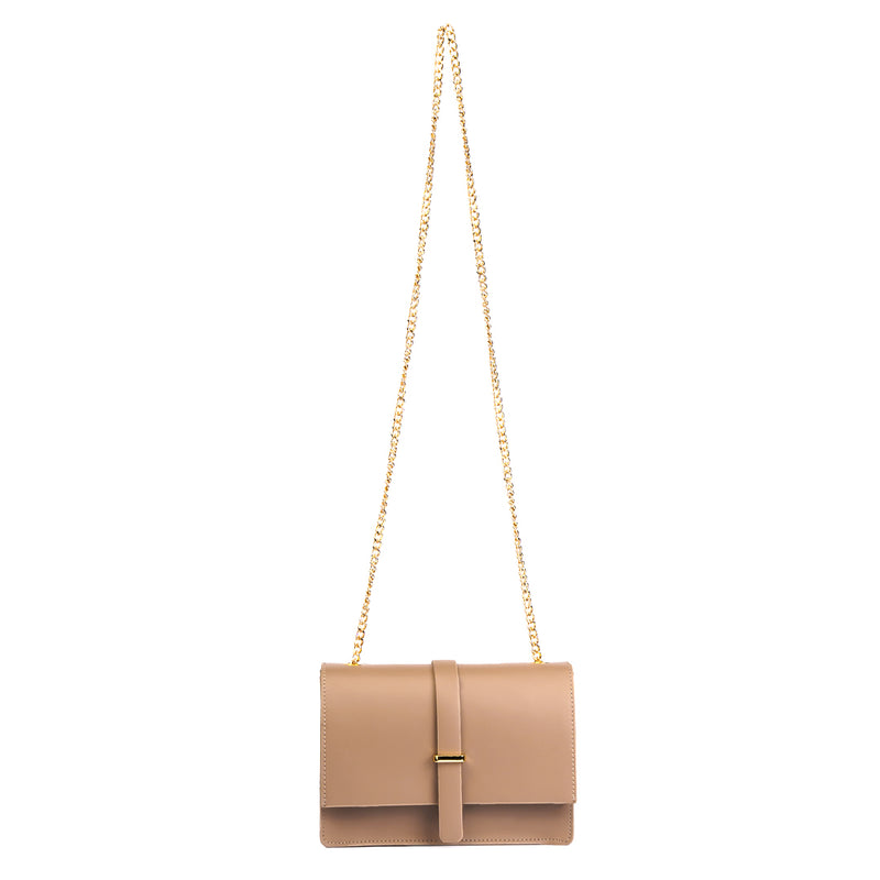 Borsa in Vera pelle Audrey Taupe - ISKIA That's Vera Italia